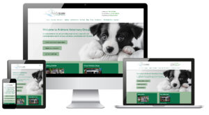 Ardmore Veterinary Surgery, website design Suffolk