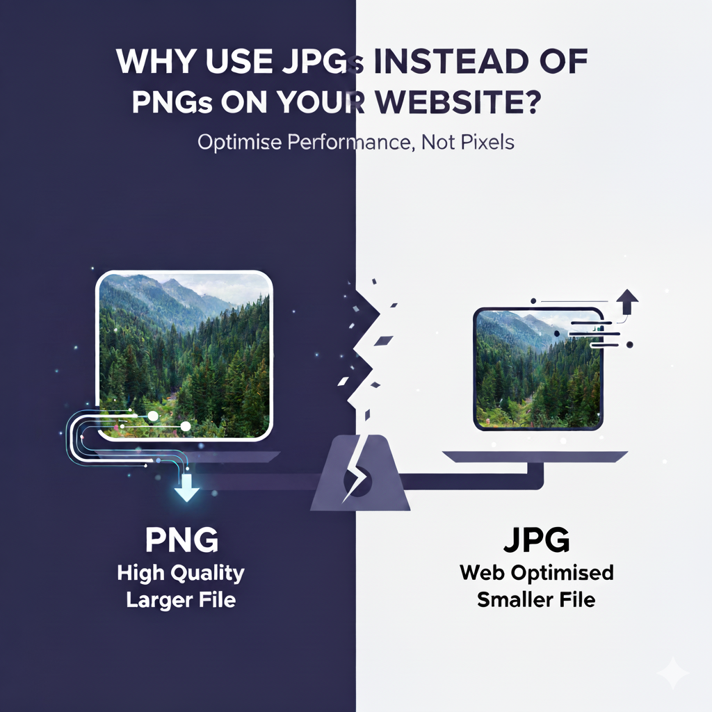 Read more about the article Why Use JPGs Instead of PNGs on Your Website?