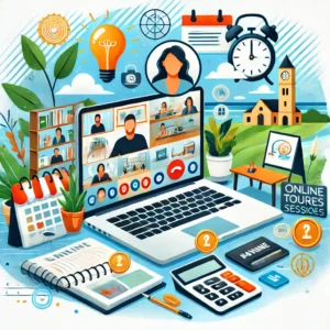 Read more about the article Selling your time online – Coaching, therapy sessions and online tours ⏳