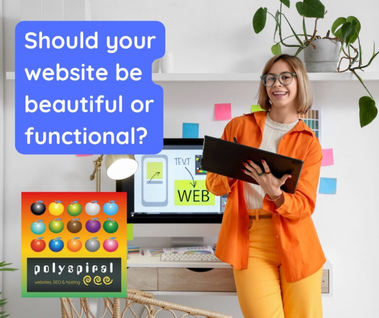 Read more about the article Should your website be beautiful or functional?