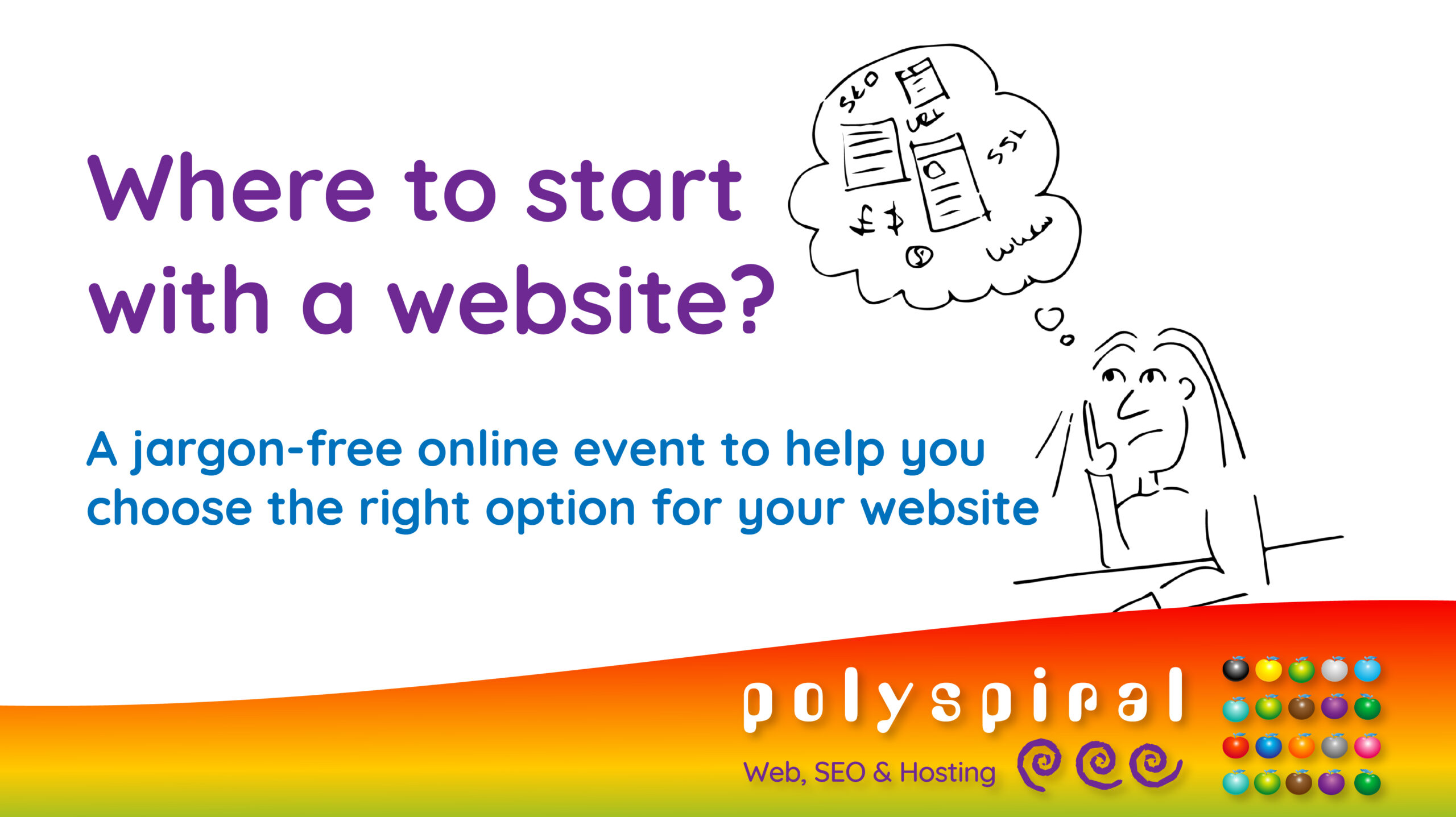 where to start with a website webinar